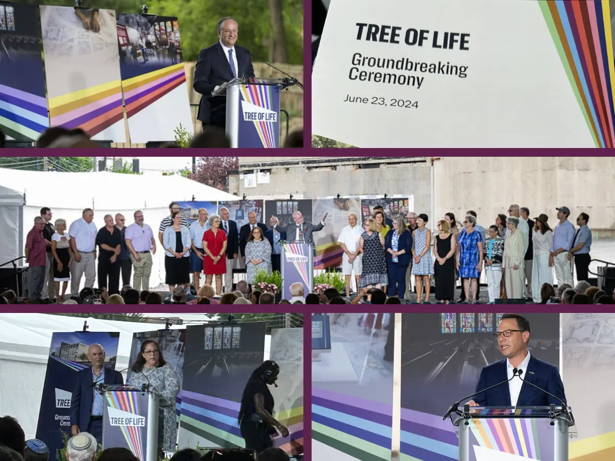 The Tree of Life Groundbreaking Ceremony